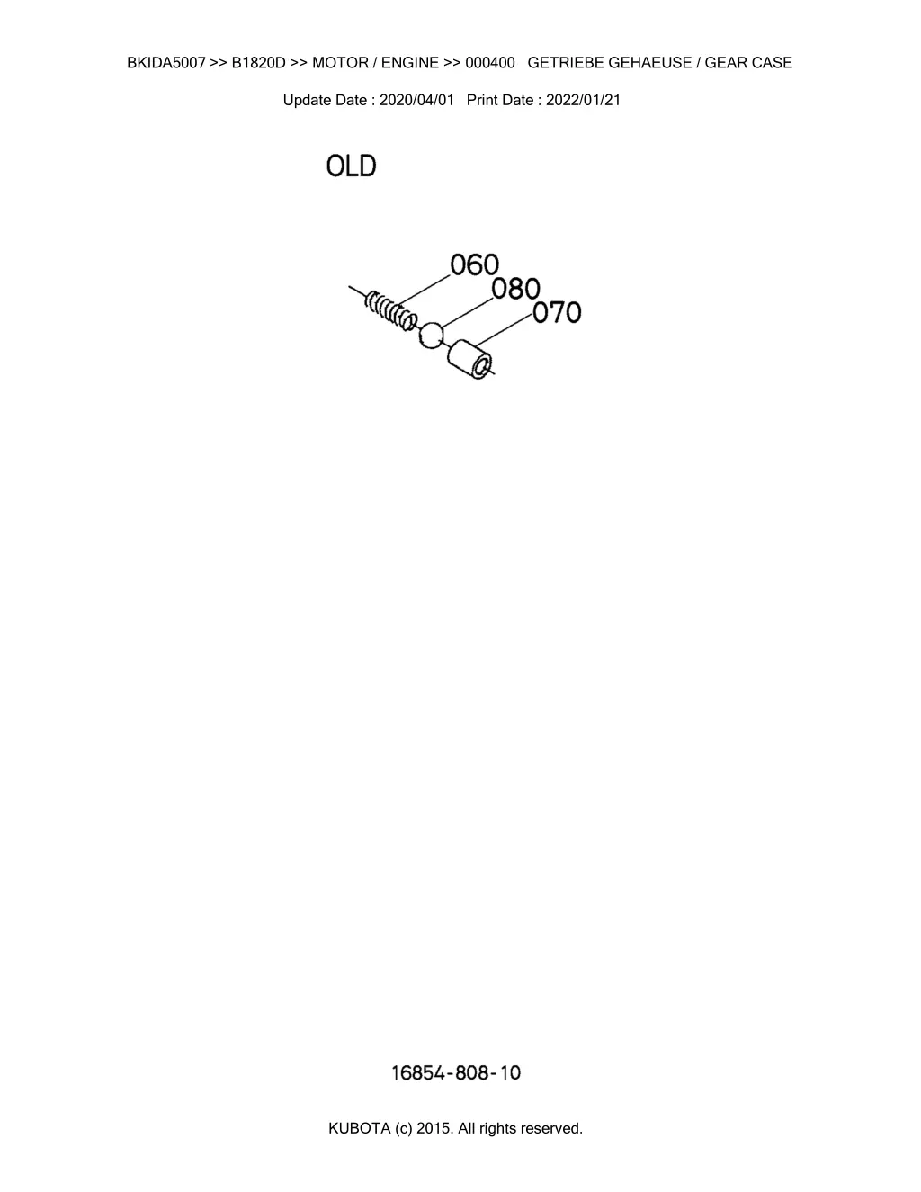 bkida5007 b1820d motor engine 000400 getriebe 2