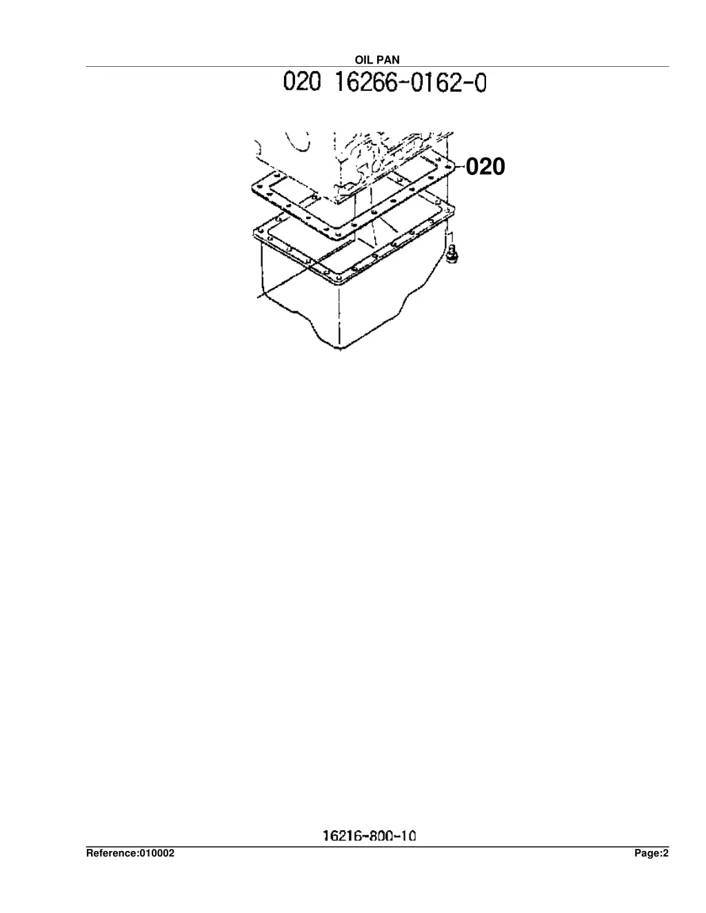 oil pan 1