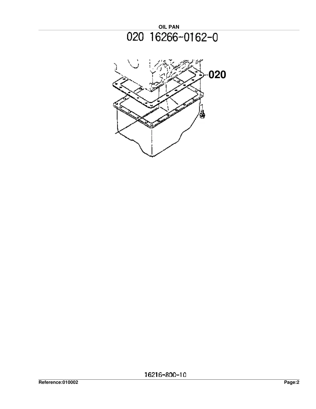 oil pan 1