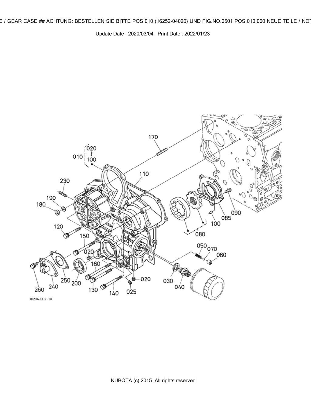 bkidk0394 b2110hdb motor engine 000400 getriebe