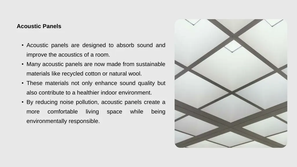 acoustic panels