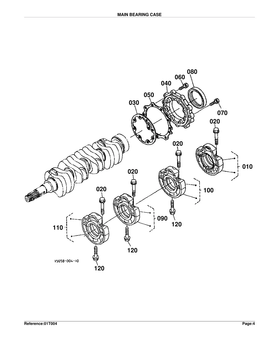 main bearing case