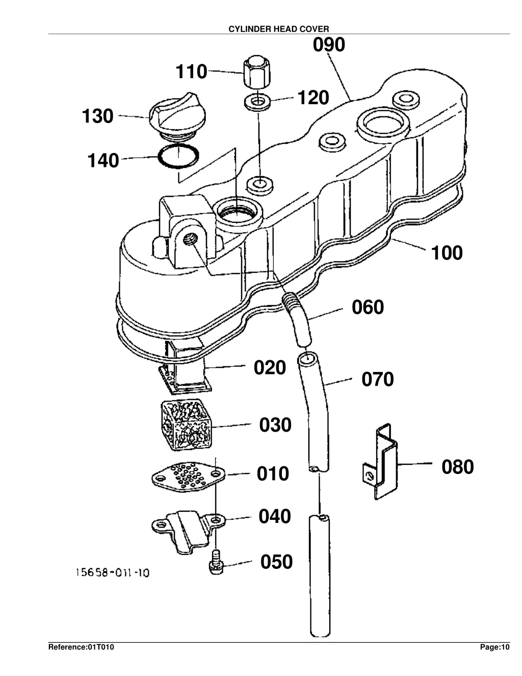 cylinder head cover