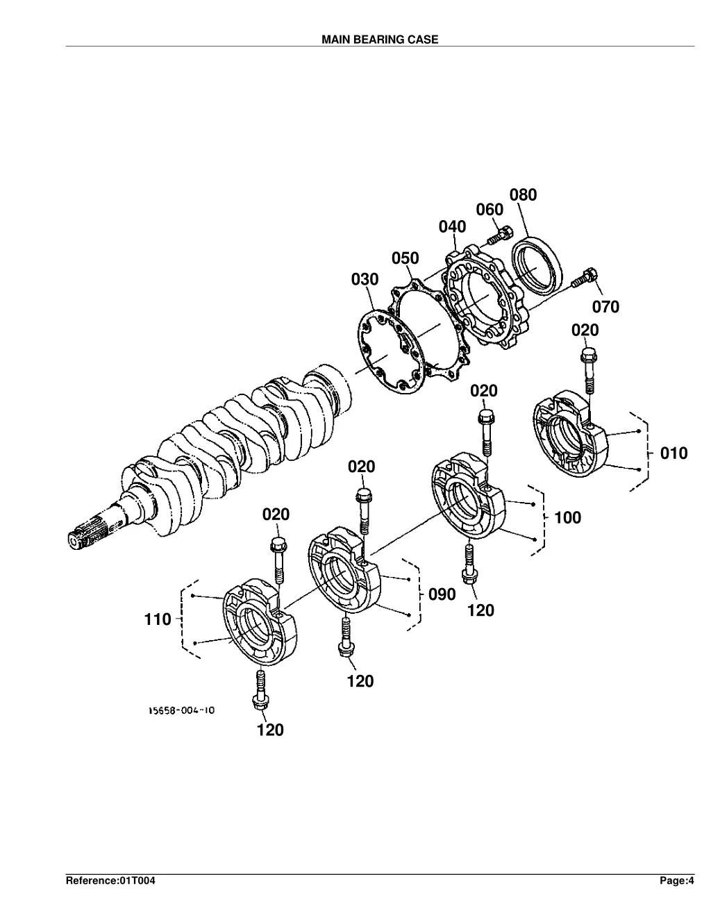 main bearing case