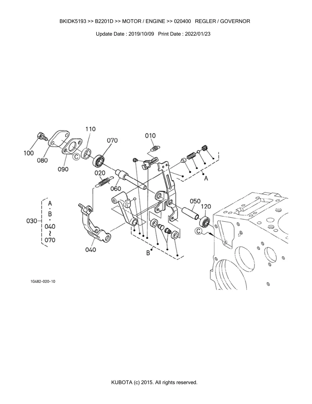 bkidk5193 b2201d motor engine 020400 regler