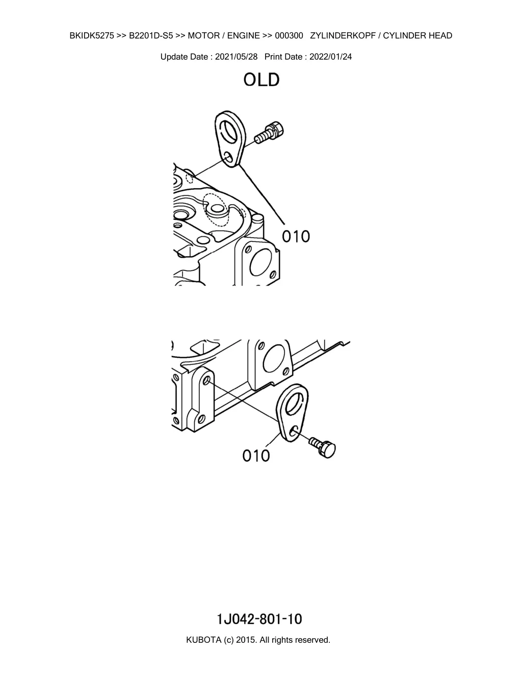 bkidk5275 b2201d s5 motor engine 000300 2