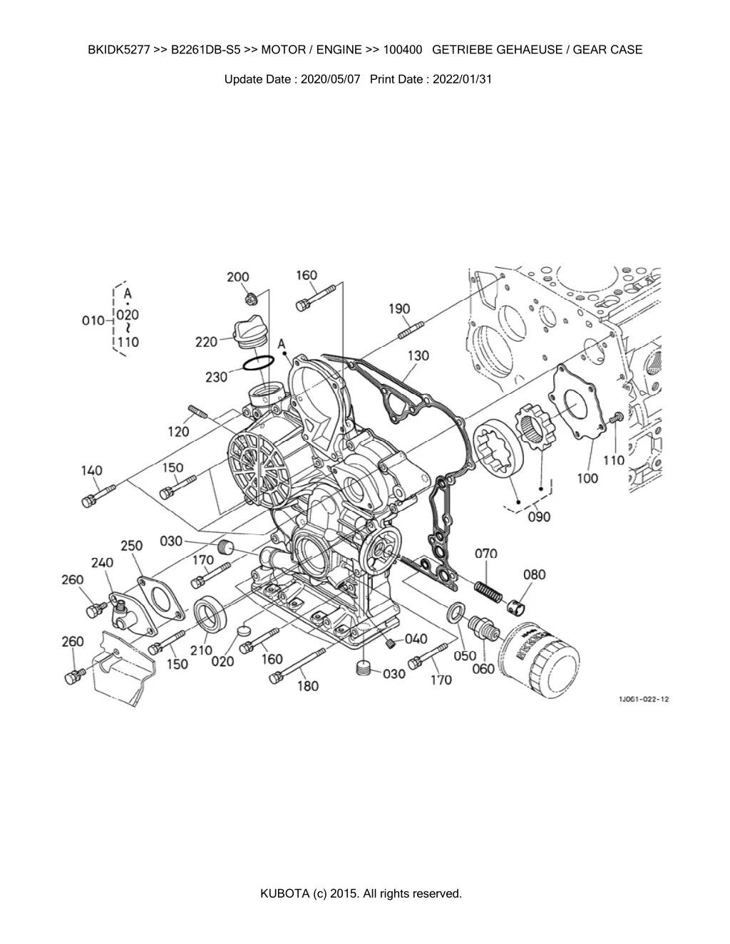 bkidk5277 b2261db s5 motor engine 100400 getriebe