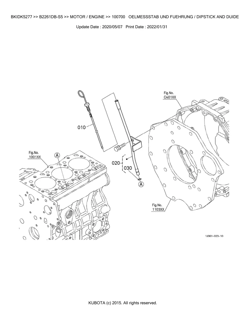 bkidk5277 b2261db s5 motor engine 100700