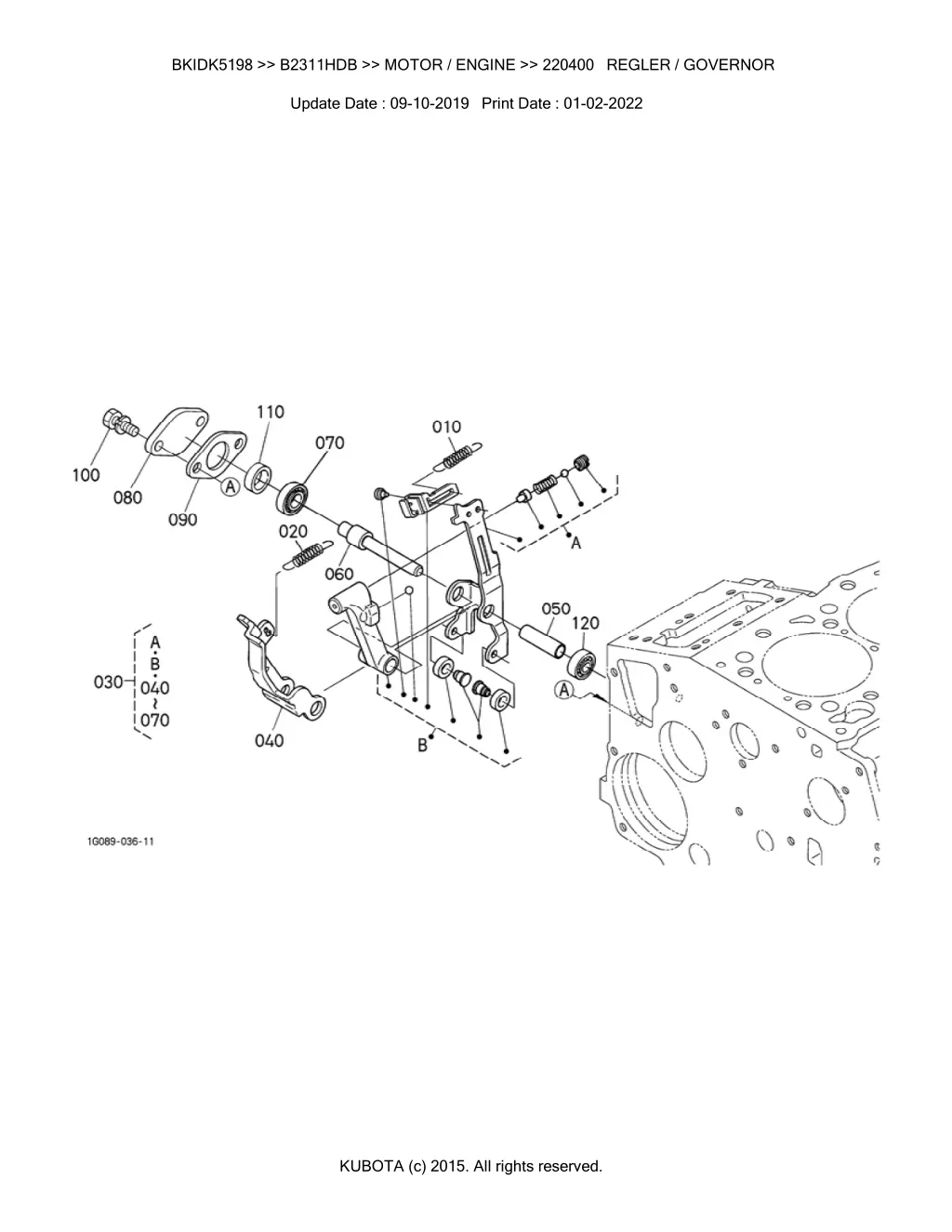 bkidk5198 b2311hdb motor engine 220400 regler