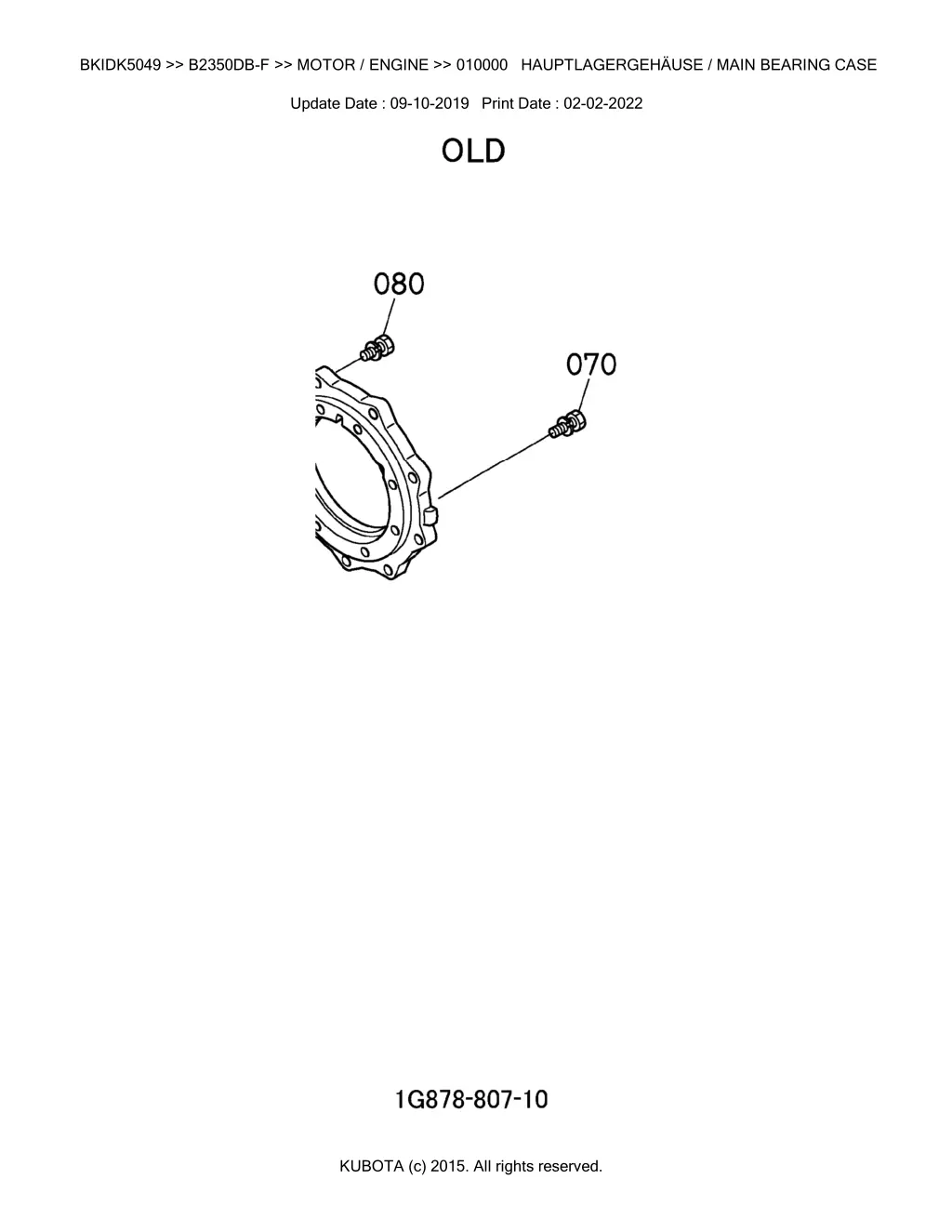 bkidk5049 b2350db f motor engine 010000 2