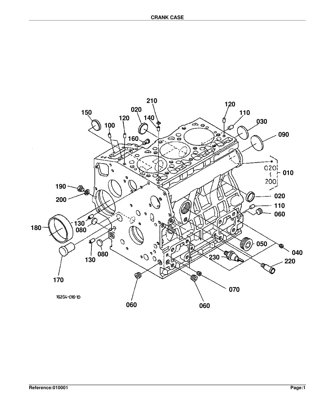 crank case