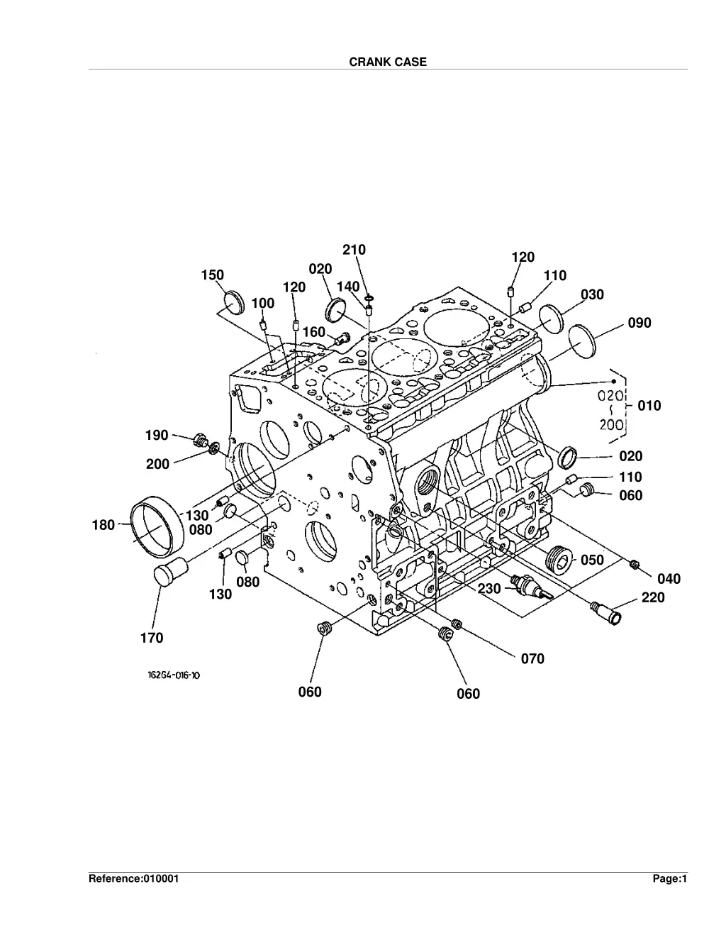 crank case