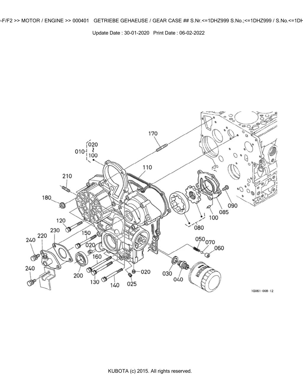 bkidk5007 b2420d f f2 motor engine 000401