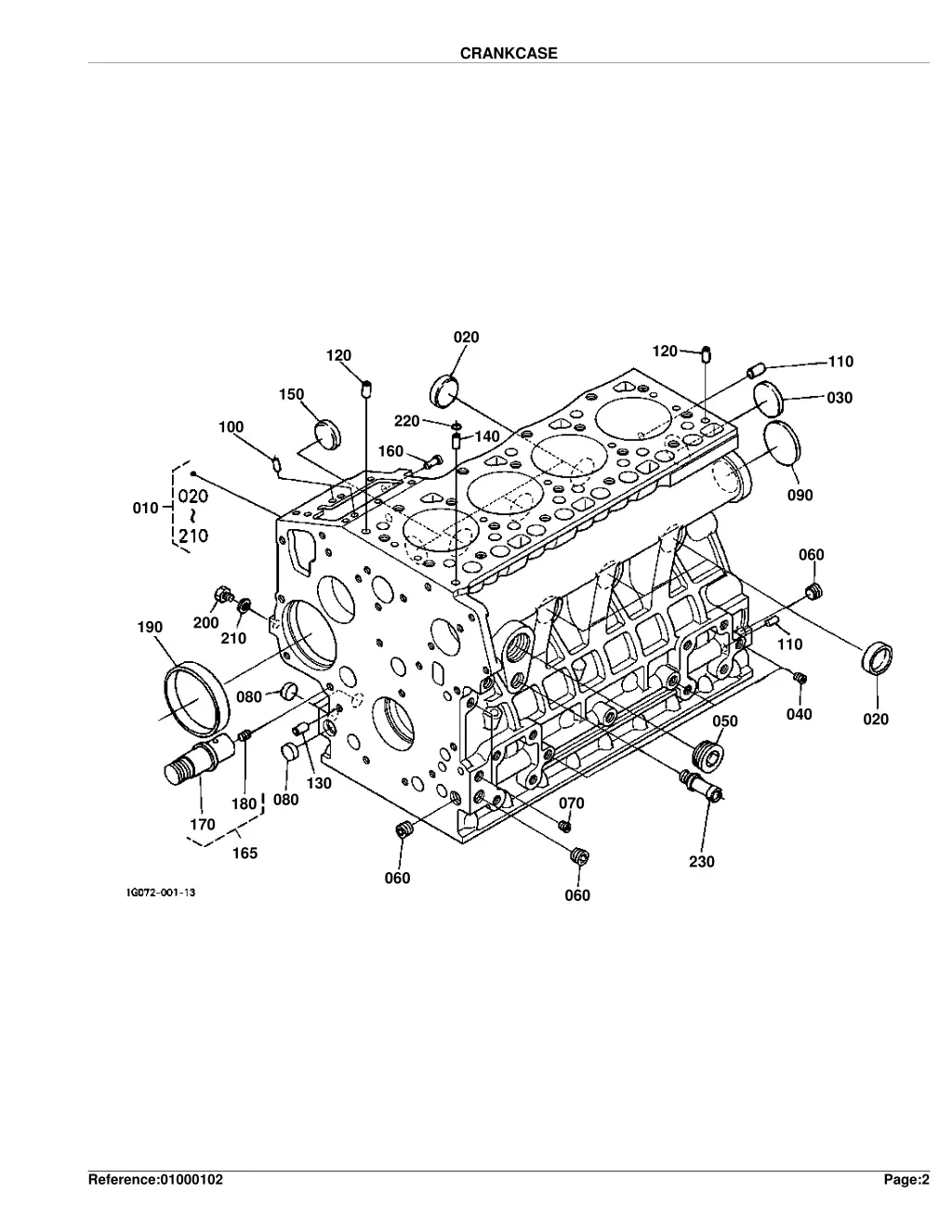 crankcase 1