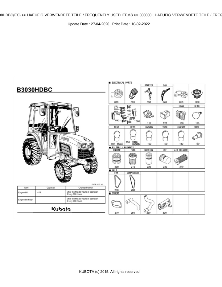 bkidk0604 b3030hdbc ec haeufig verwendete teile