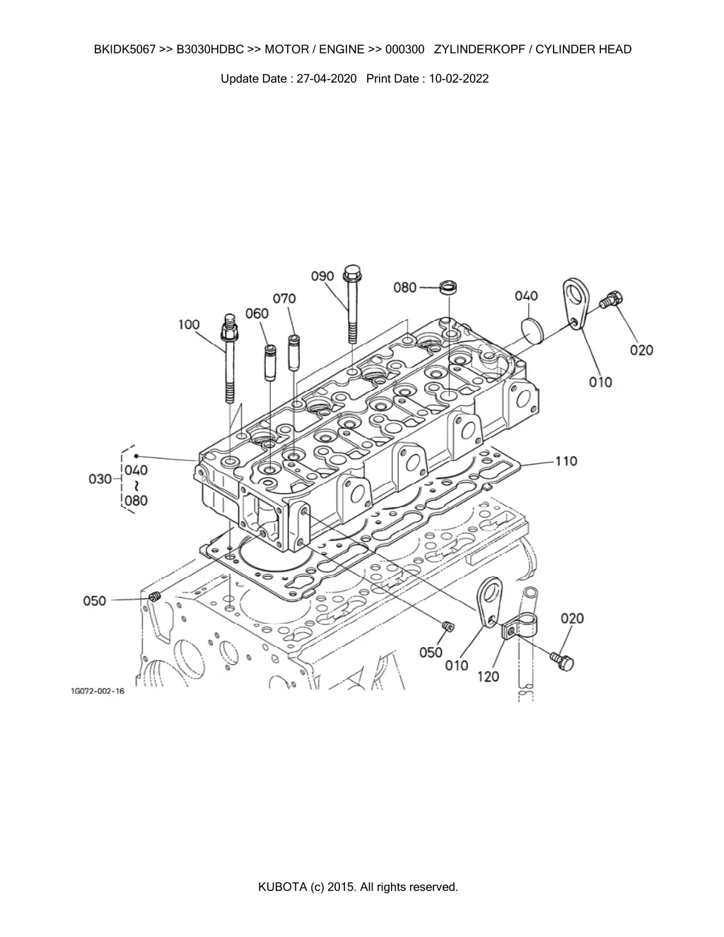 bkidk5067 b3030hdbc motor engine 000300