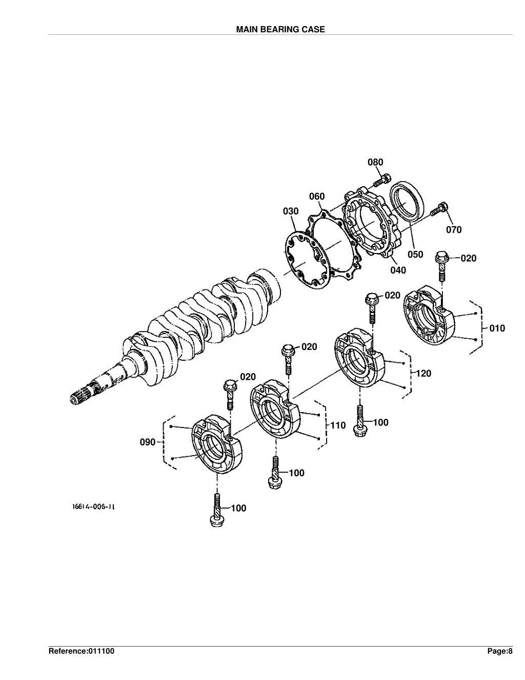 main bearing case