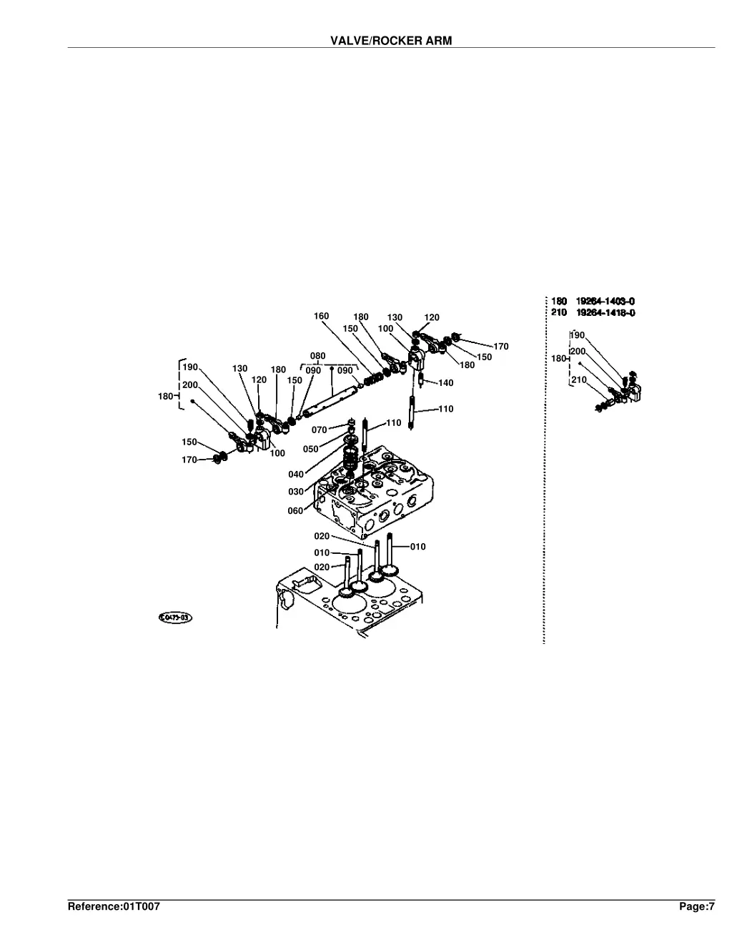 valve rocker arm