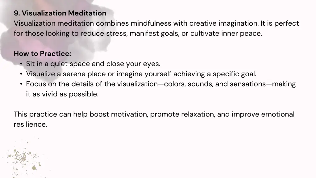 9 visualization meditation visualization