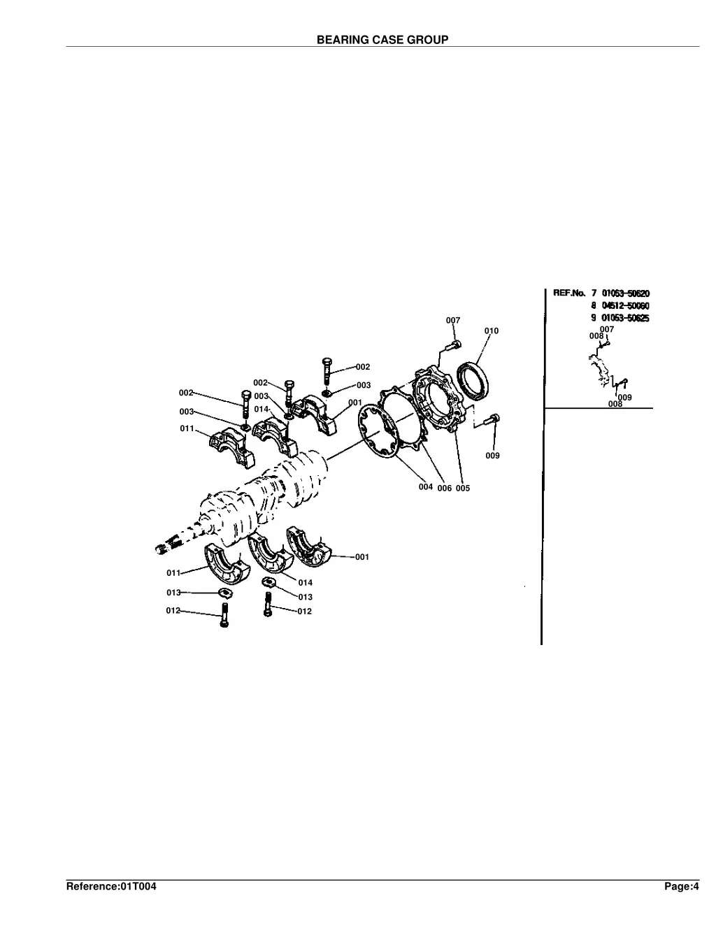 bearing case group