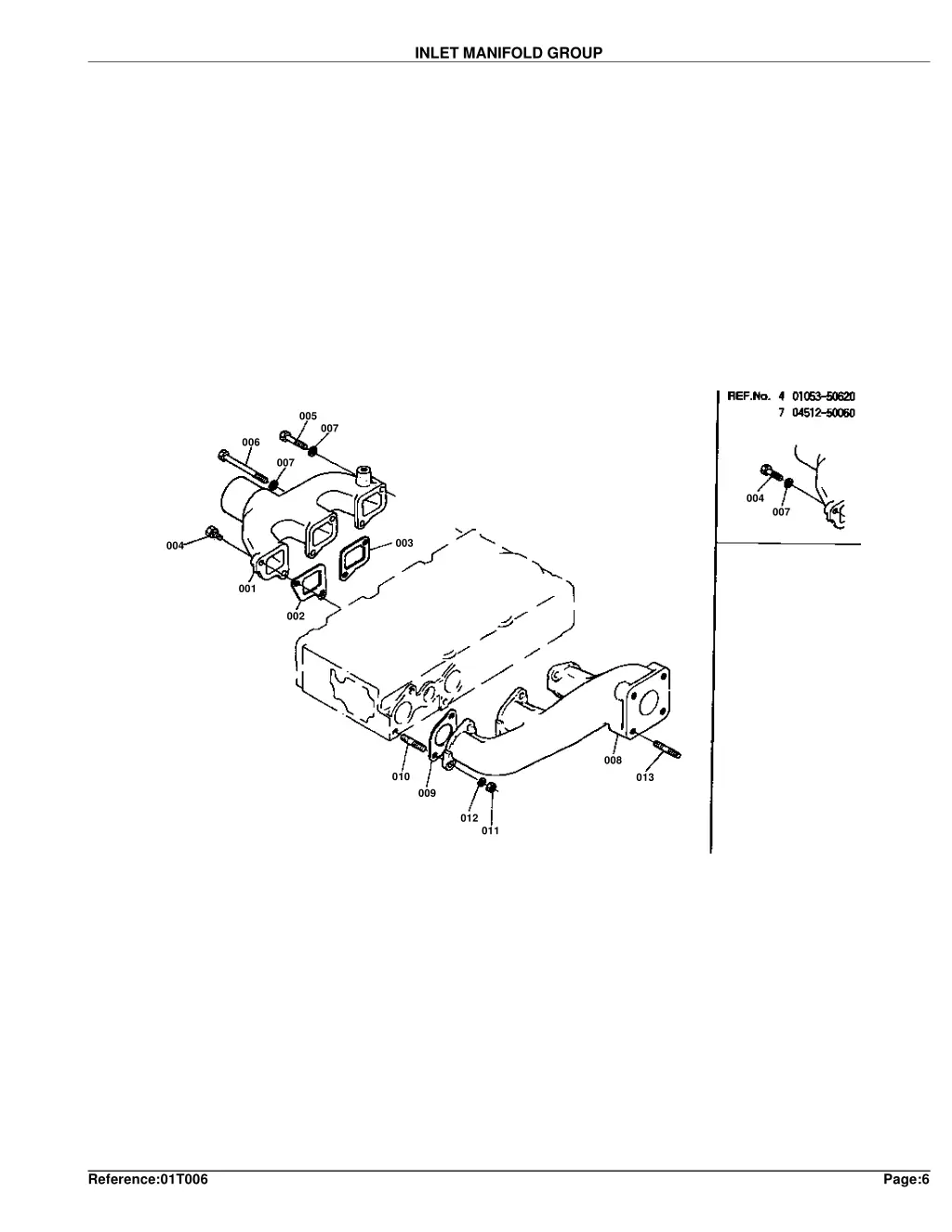 inlet manifold group