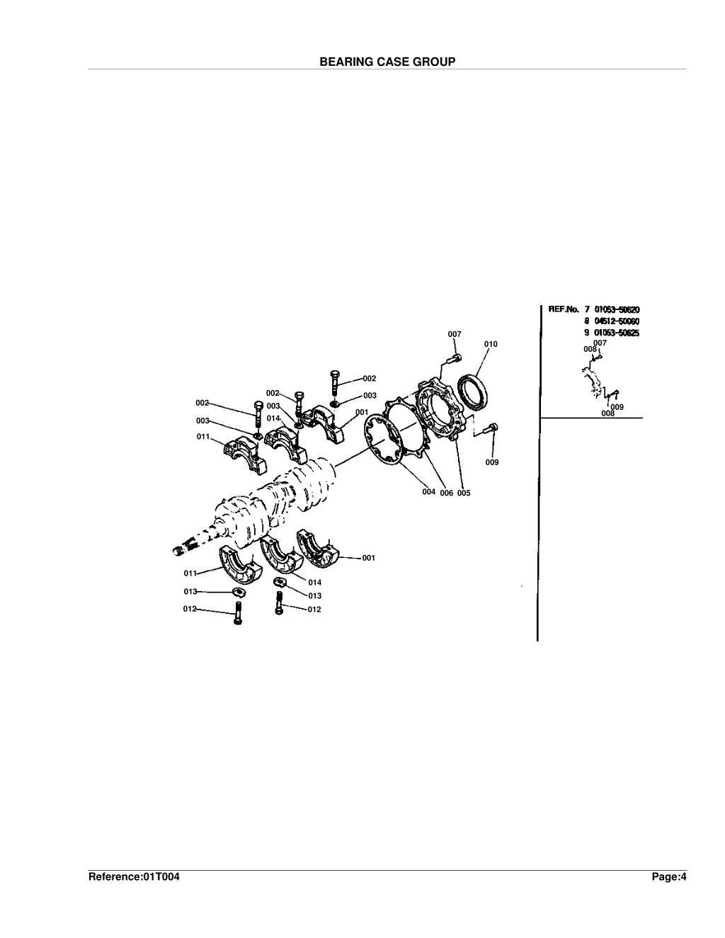 bearing case group