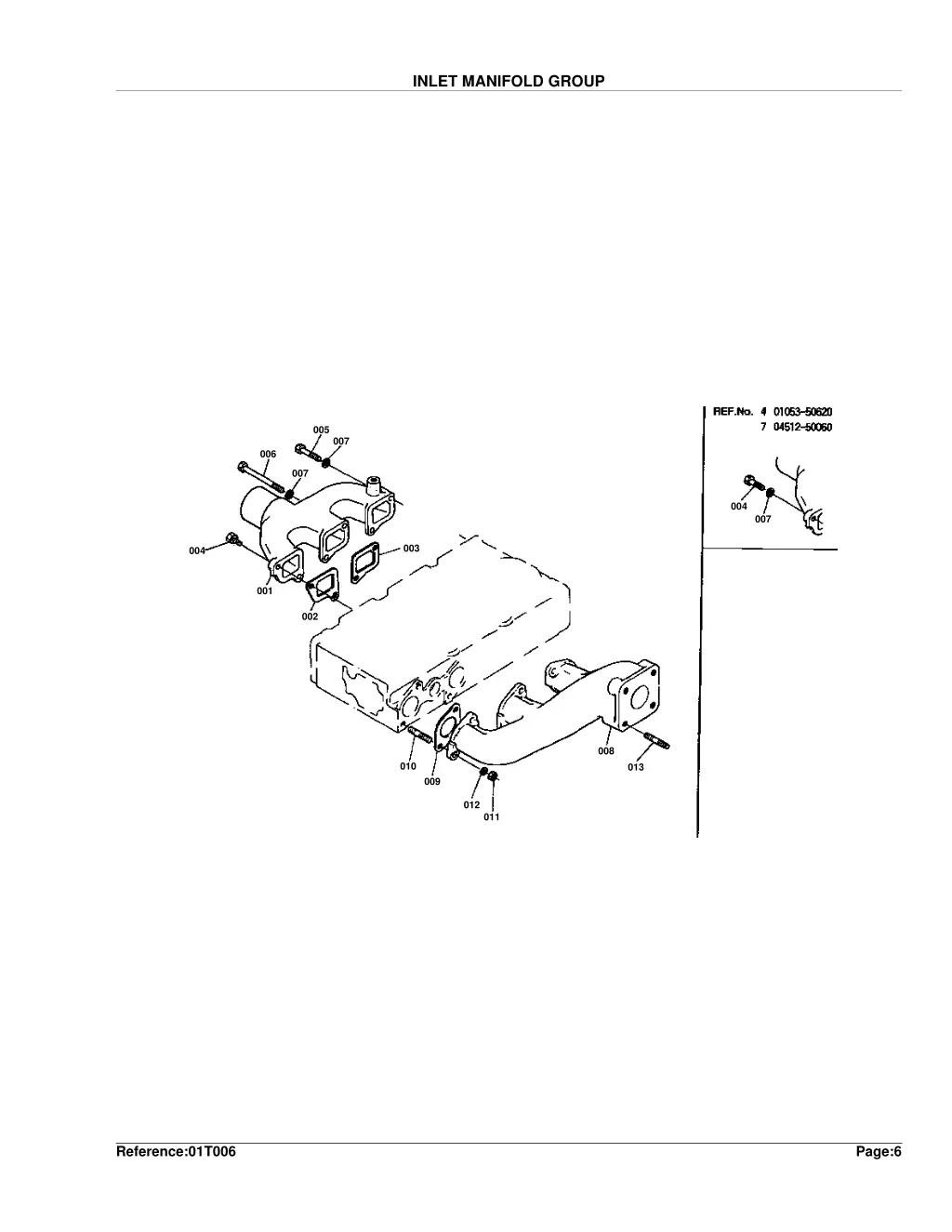 inlet manifold group