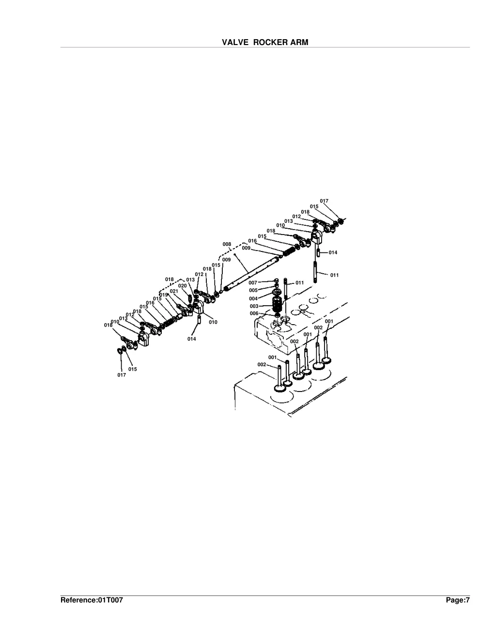 valve rocker arm