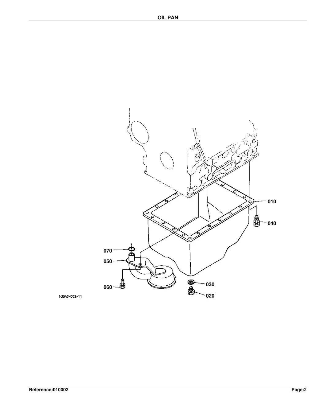 oil pan