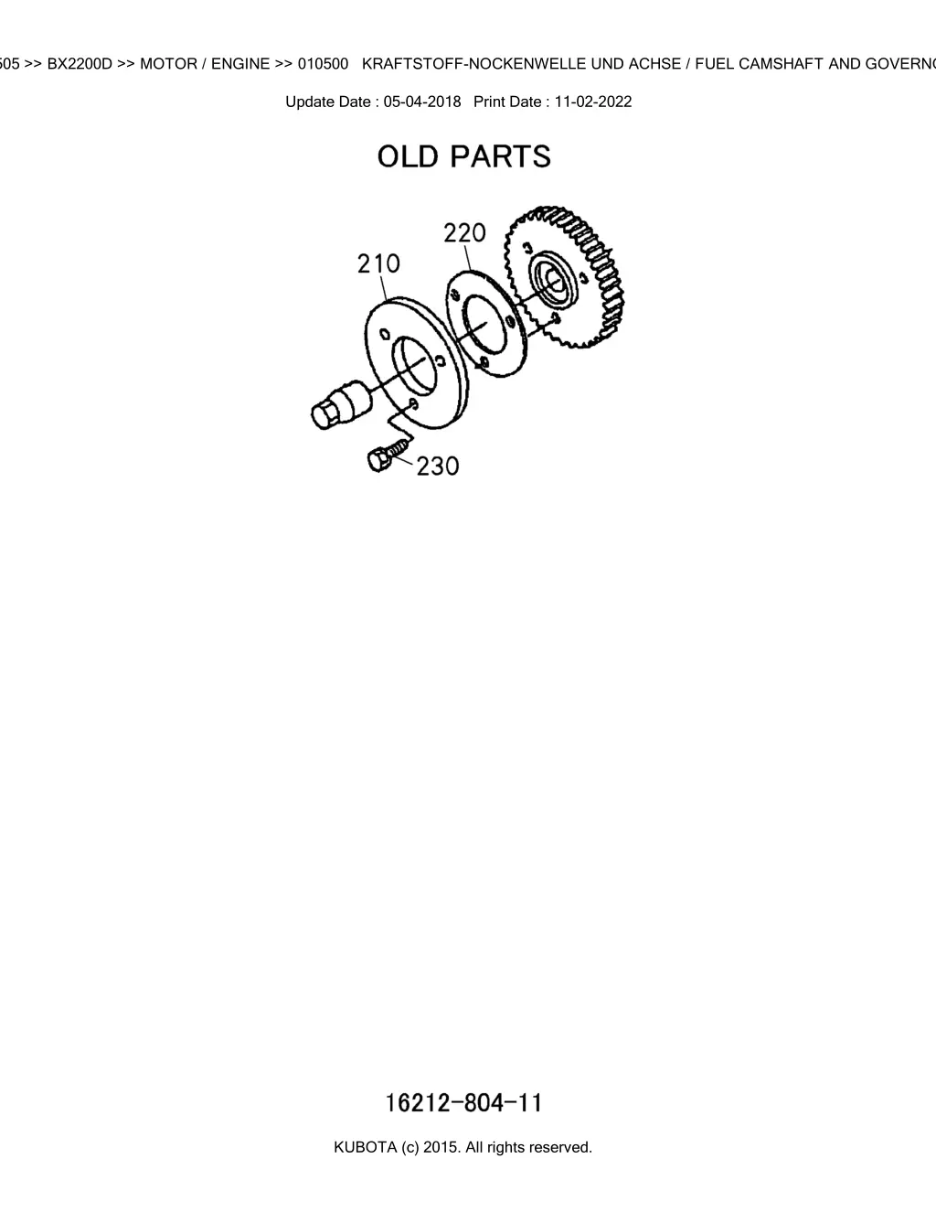 bkidk0505 bx2200d motor engine 010500 kraftstoff 3