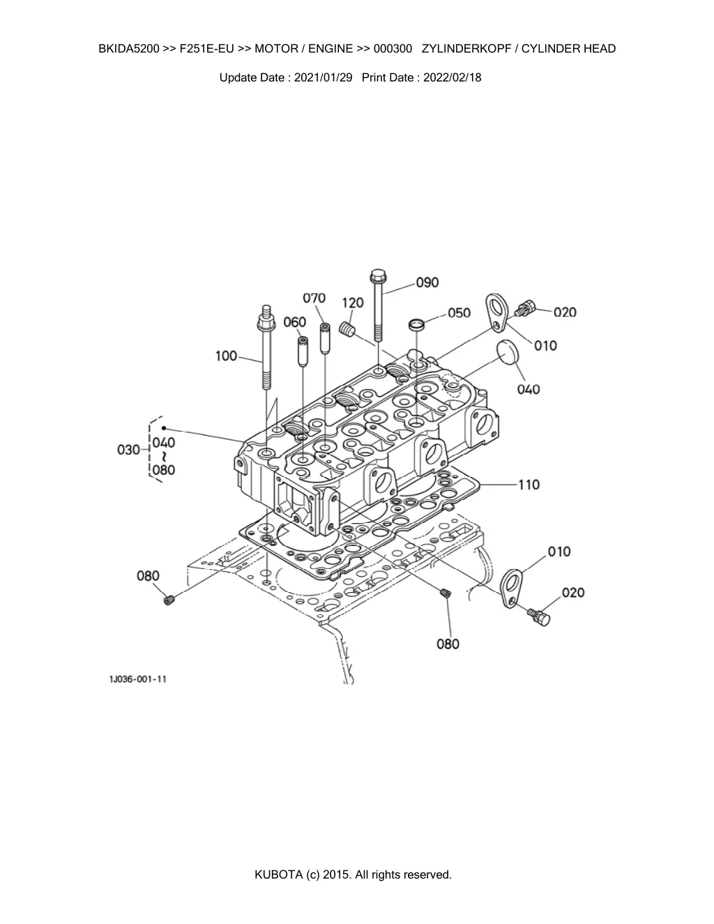 bkida5200 f251e eu motor engine 000300