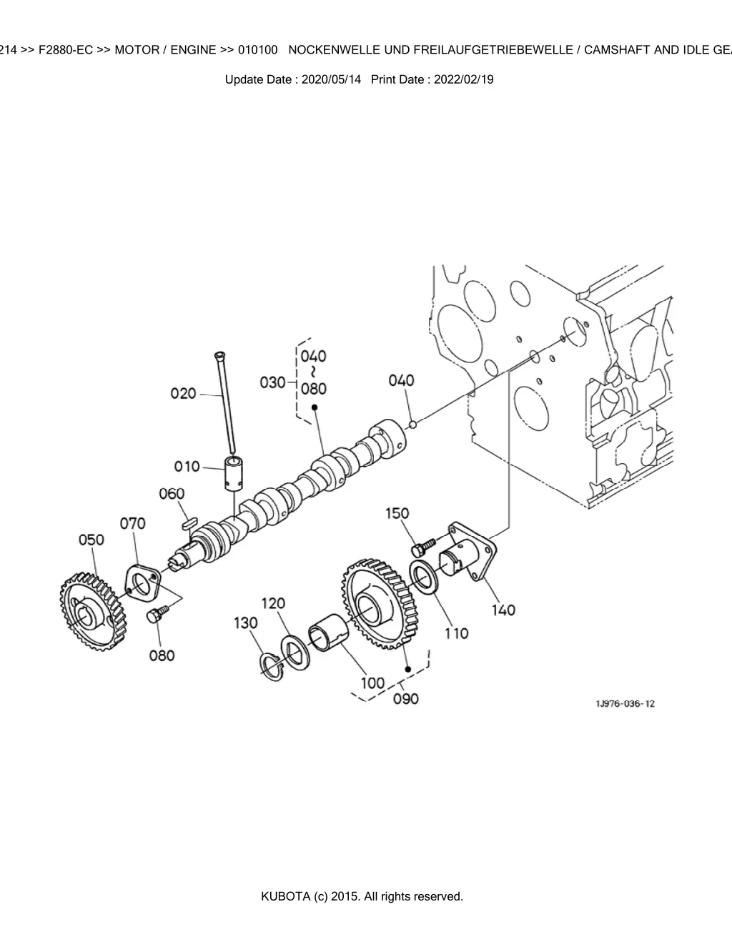 bkida0214 f2880 ec motor engine 010100