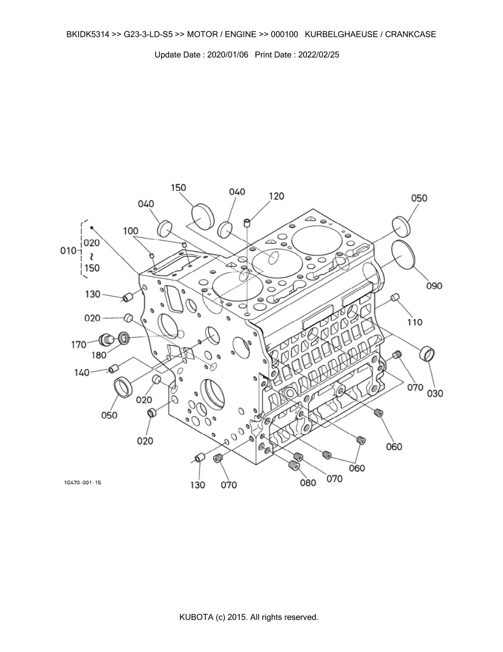 bkidk5314 g23 3 ld s5 motor engine 000100