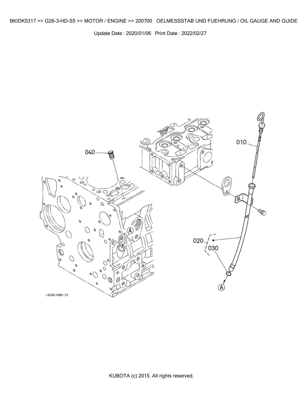 bkidk5317 g26 3 hd s5 motor engine 200700