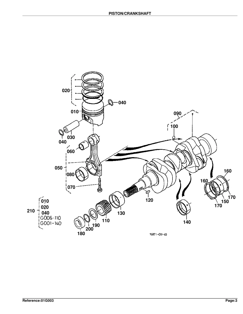 piston crankshaft