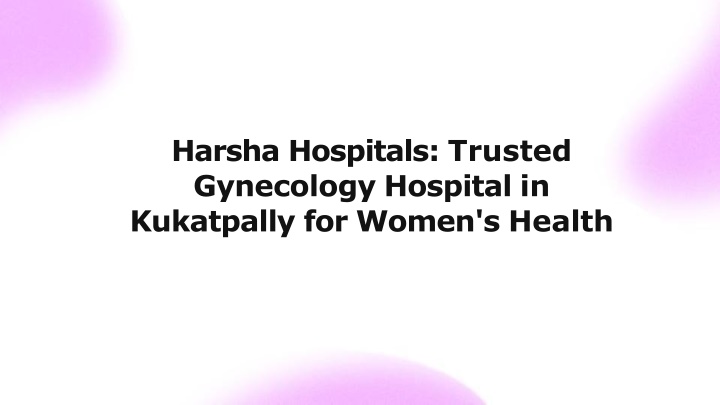 harsha hospitals trusted gynecology hospital