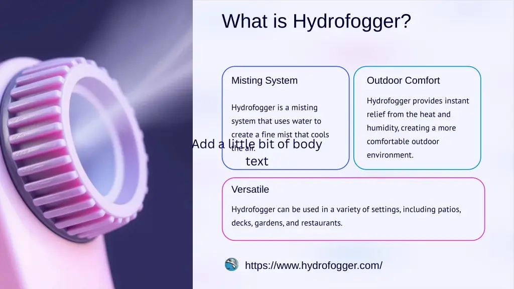 what is hydrofogger