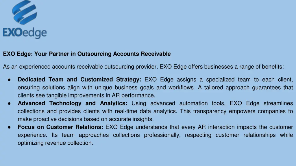 exo edge your partner in outsourcing accounts