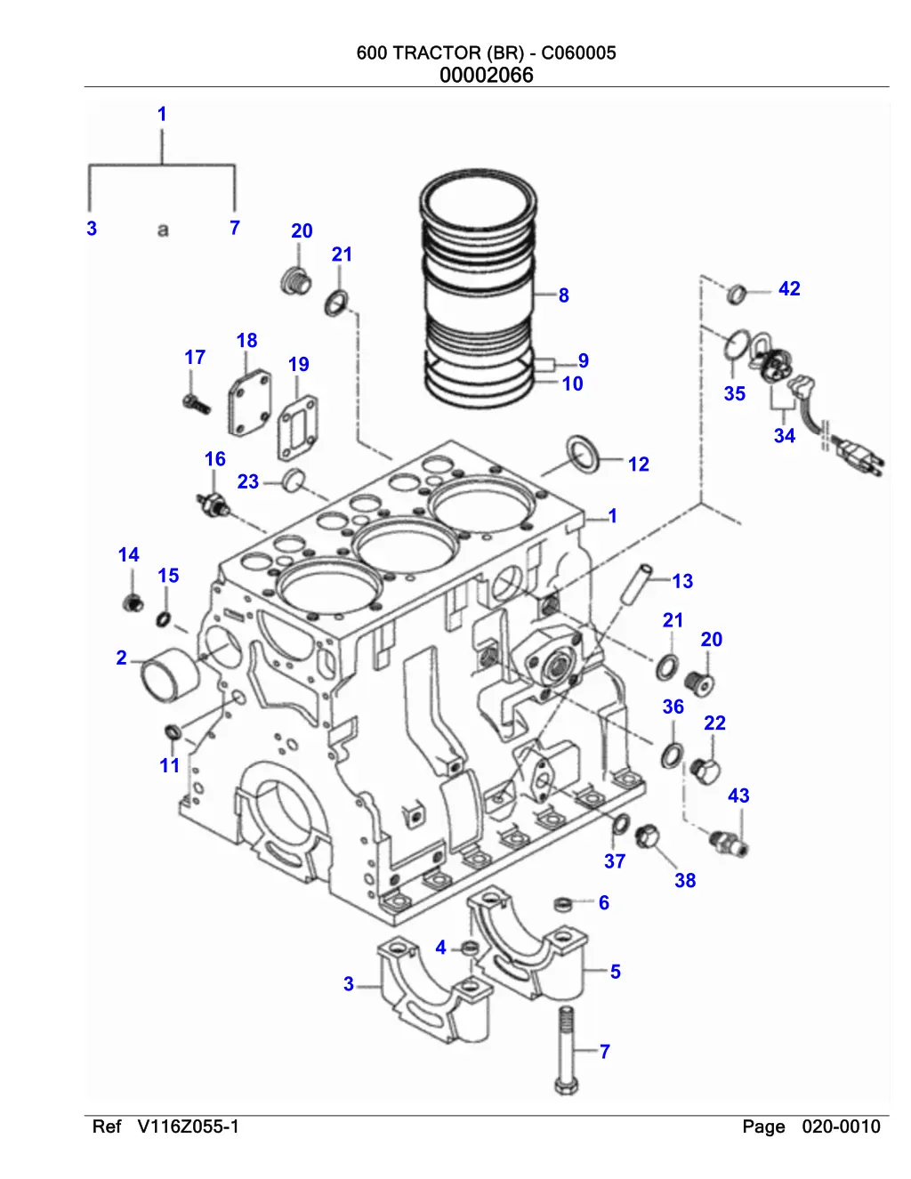 600 600 tractor tractor br 00002066 00002066