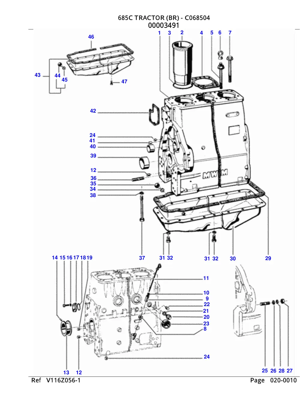 685c tractor br c068504 685c tractor br c068504 1