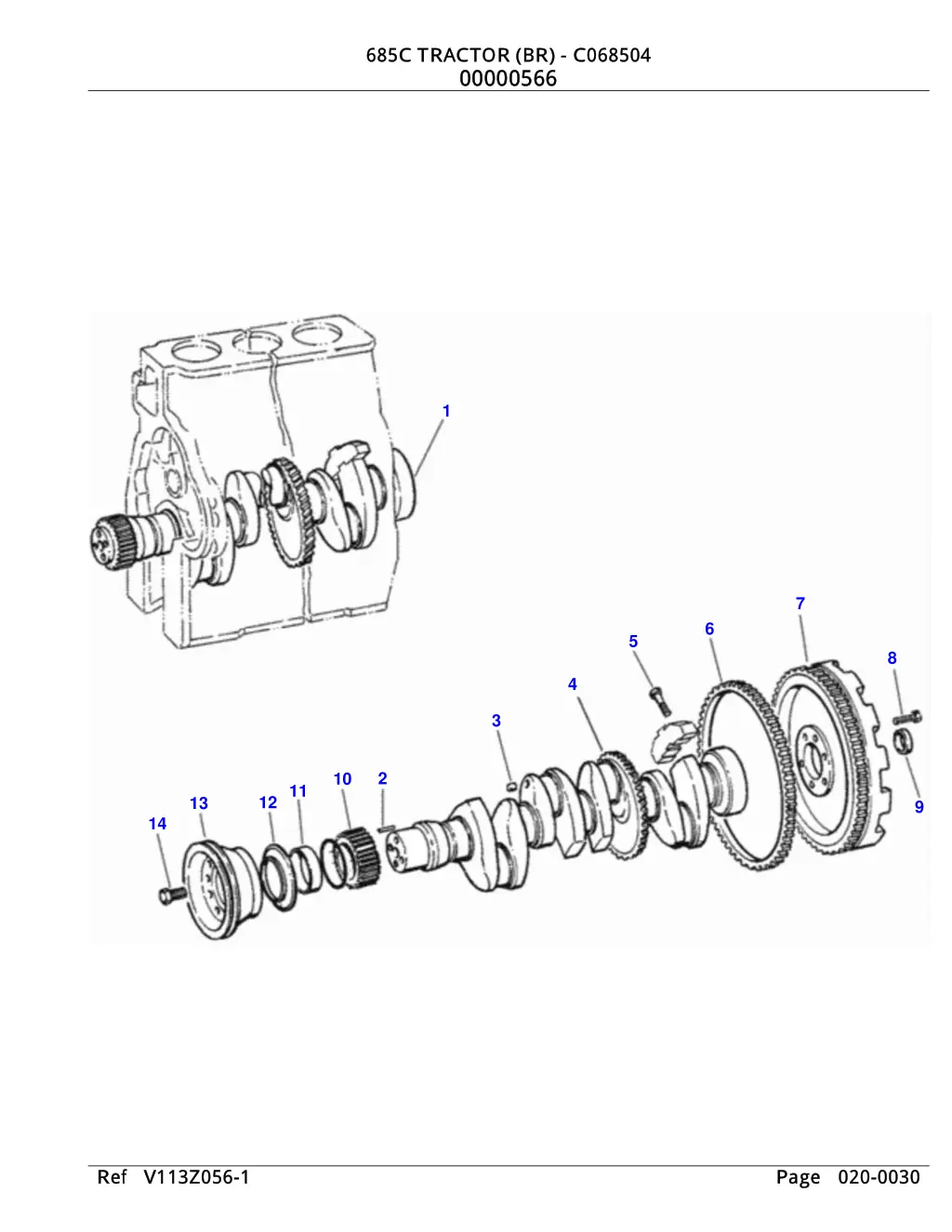 685c tractor br c068504 685c tractor br c068504 9