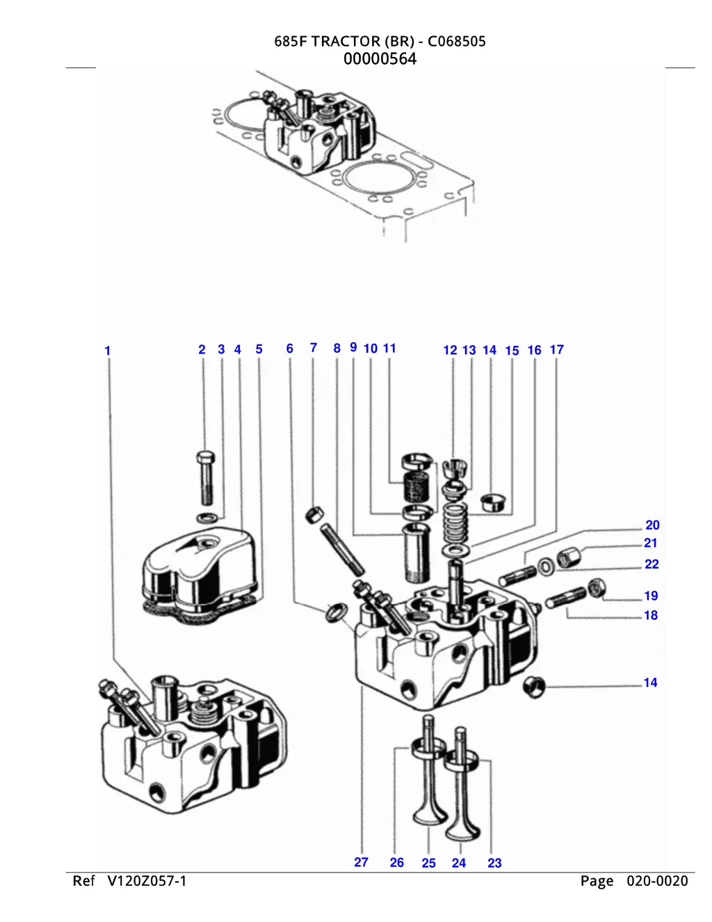 685f tractor br c068505 685f tractor br c068505 6