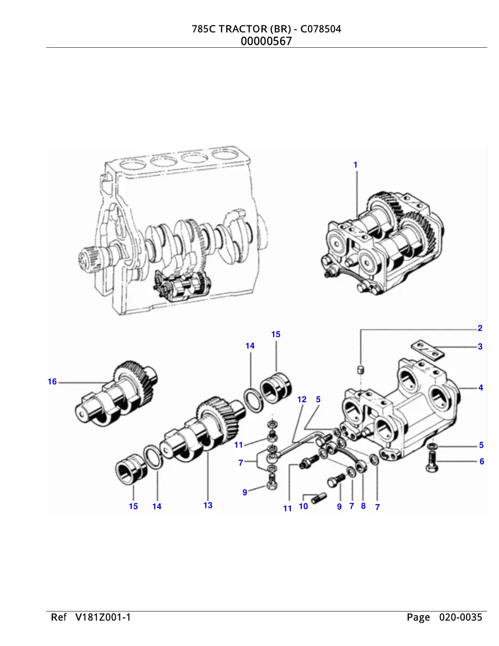 785c tractor br c078504 785c tractor br c078504 12