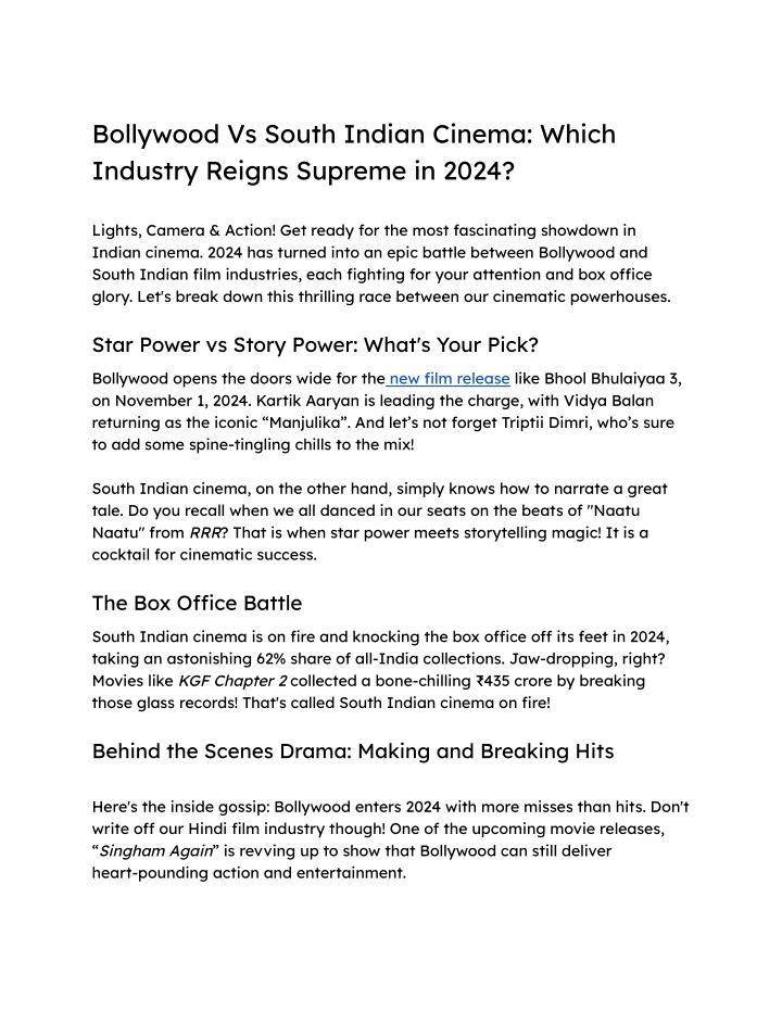 bollywood vs south indian cinema which industry