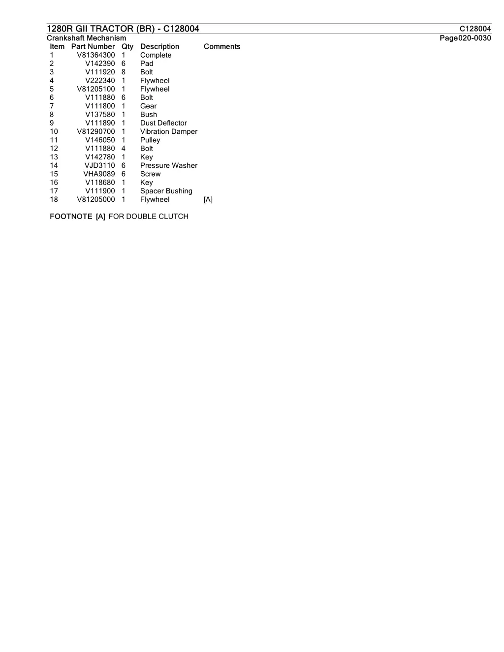 1280r 1280r gii crankshaft crankshaft mechanism