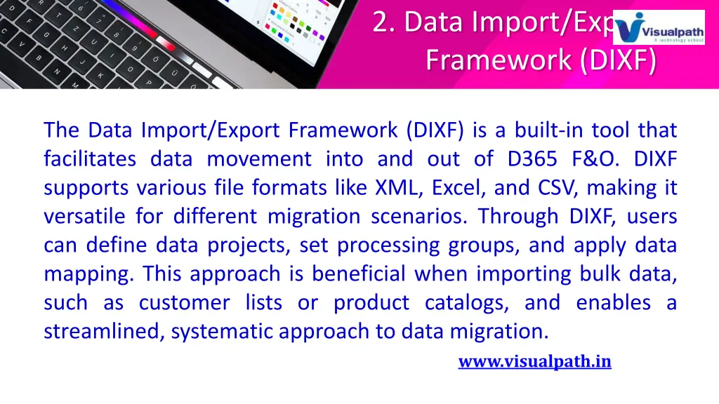 2 data import export framework dixf