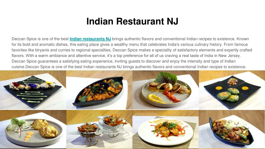 indian restaurant nj