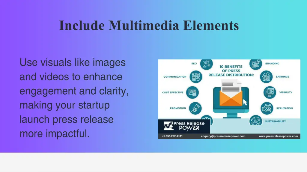 include multimedia elements