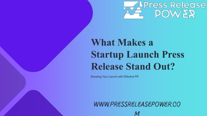 what makes a startup launch press release stand