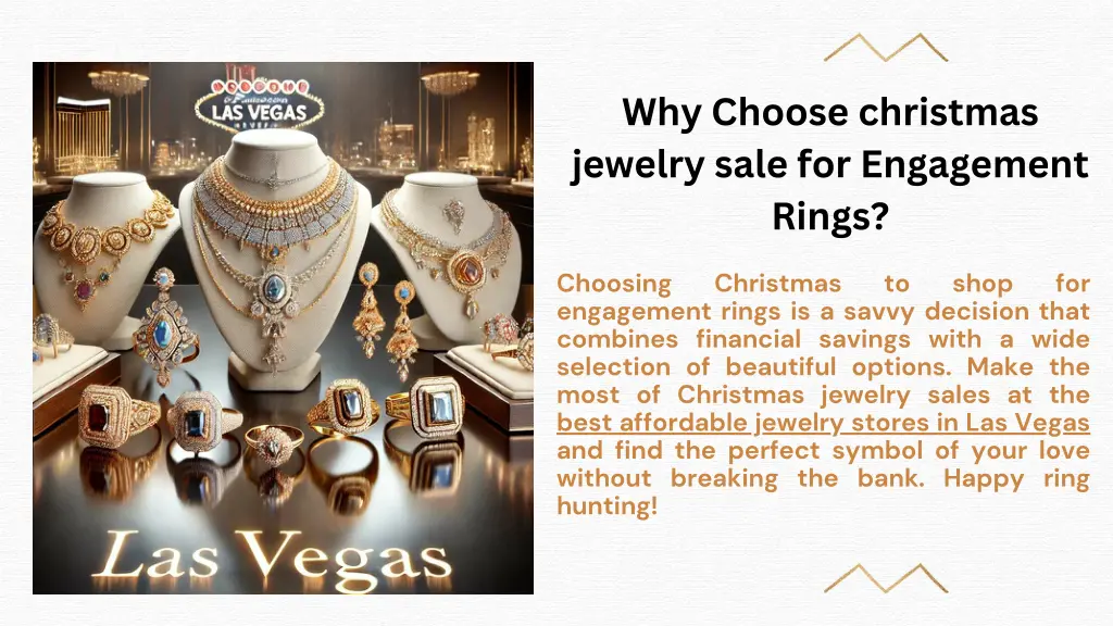 why choose christmas jewelry sale for engagement